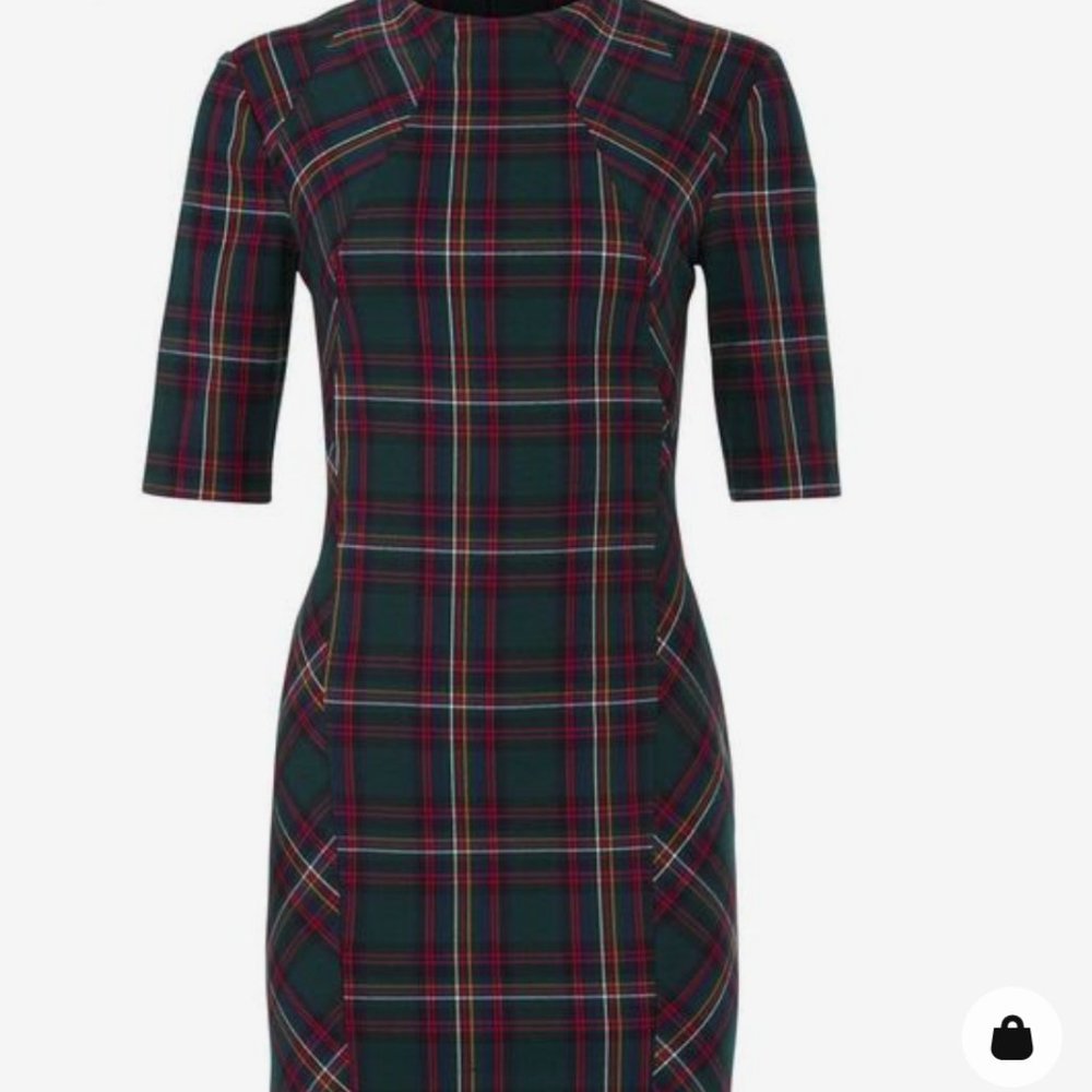 Trina Turk Plaid Dress